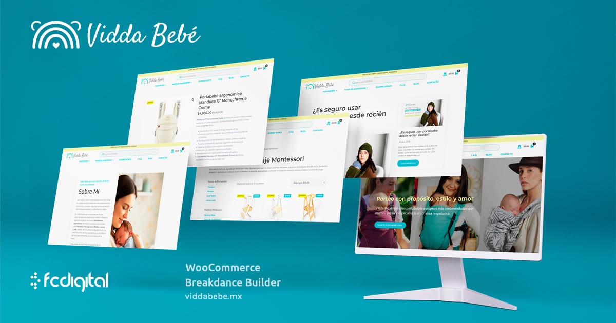 Vidda Bebé eCommerce con WooCommerce y optimización de tiempo de descarga 1 Vidda Bebé eCommerce con WooCommerce y optimización de tiempo de descarga